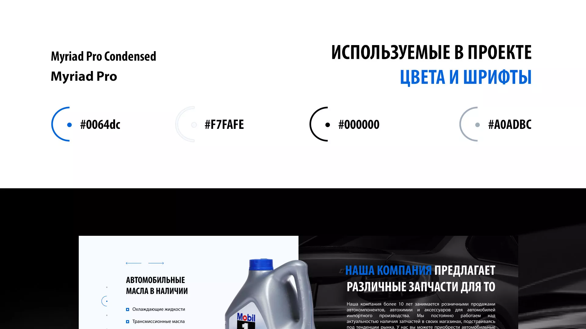 Разработка сайта магазина автозапчастей «М7» в Заозёрном