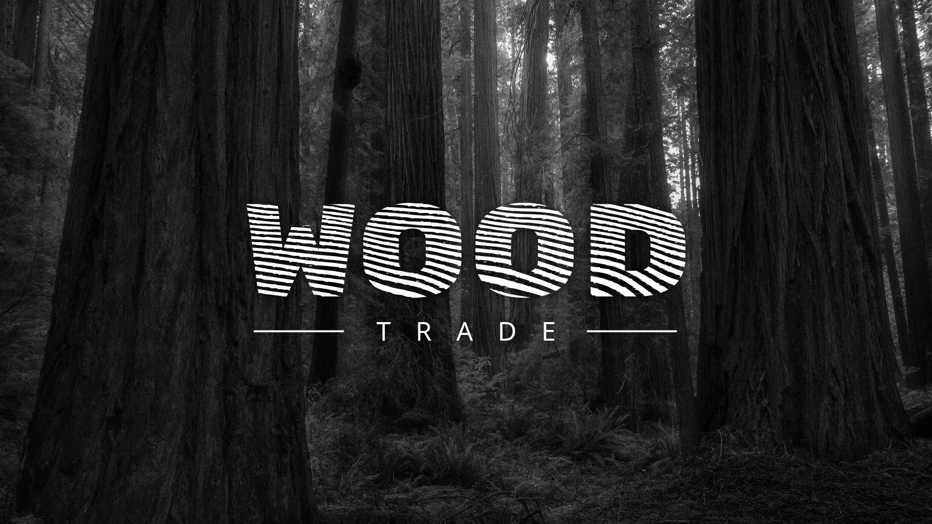 Разработка логотипа для компании «Wood Trade» в Заозёрном
